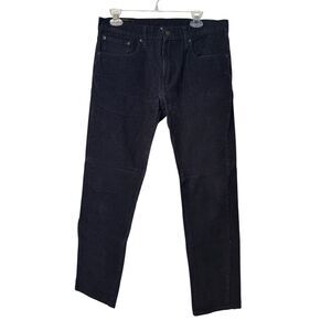 Levi’s 502 Black Corduroy Pants 32X34 Mens Classic